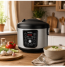 Brock MC 1003 Multicooker 3L 500W, Black/Steel