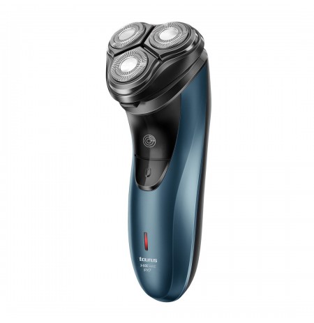 Taurus 3 Side Shave IPX7 Rotation shaver Trimmer Black, Blue