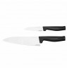 FISKARS SET OF 2 HARD EDGE KNIVES FOR PEELING AND CHEF