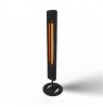 Mill | Outdoor Heater | OH2000ULGPFLOOR | Patio heater | 2000 W | Black | IP65