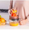 Taurus CITRUS COMPACT Hand juicer 30 W Black, Orange, Transparent