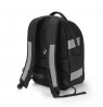 DICOTA Hi-Vis V2 backpack Rucksack Black Polyethylene terephthalate (PET), Thermoplastic polyurethane (TPU)