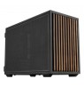 Lian Li B4-mATX Wood Mini Tower Black, Wood