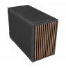 Lian Li B4-mATX Wood Mini Tower Black, Wood
