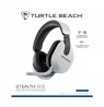 Turtle Beach Stealth 600 White PlayStation Wireless Gaming Headset with up to 80 hour Battery, 50mm Speakers and Bluetooth for