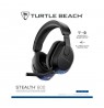 Turtle Beach Stealth 600 Black PlayStation Wireless Gaming Headset with up to 80 hour Battery, 50mm Speakers and Bluetooth for
