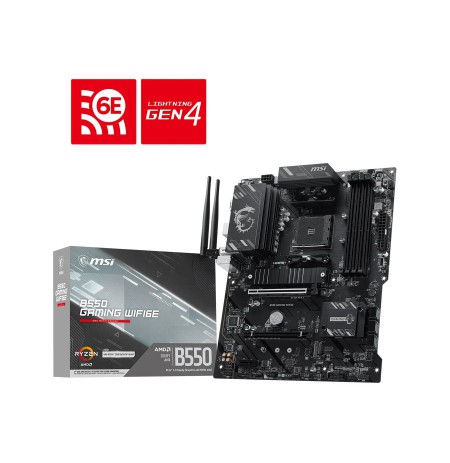 MSI B550 GAMING WIFI6E motherboard AMD B550 Socket AM4