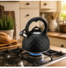 Brock MWK 003 BK La Cuisinette Kettle 2,5L Black/Steel