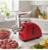 Brock MG 1502 RD Meat Grinder 1500W, Red/Steel