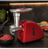 Brock MG 1502 RD Meat Grinder 1500W, Red/Steel