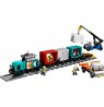 LEGO CITY 60509 Harbor Freight Train with Crane and Truck