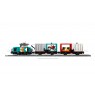LEGO CITY 60509 Harbor Freight Train with Crane and Truck