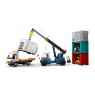 LEGO CITY 60509 Harbor Freight Train with Crane and Truck