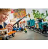 LEGO CITY 60509 Harbor Freight Train with Crane and Truck