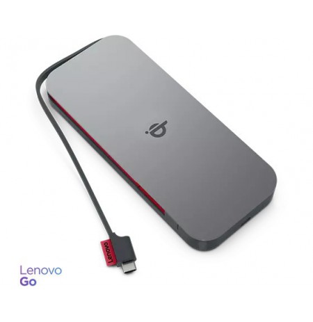 Lenovo GO Lithium Polymer (LiPo) 10000 mAh Wireless charging Grey