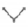 Hama 00220907 monitor mount / stand 88.9 cm (35") Desk Black