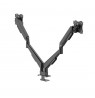 Hama 00220907 monitor mount / stand 88.9 cm (35") Desk Black