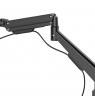 Hama 00220907 monitor mount / stand 88.9 cm (35") Desk Black