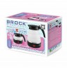 Brock WK 0904 BK Foldable Travel Kettle 0,5L 500W, Black/White
