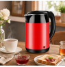 Brock WK 5522 RD Kettle With 360 Degree Base 1,8L 1500W Black/Red