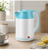 Brock WK 5521 WH Kettle With 360 Degree Base 1,8L 1500W White/Blue