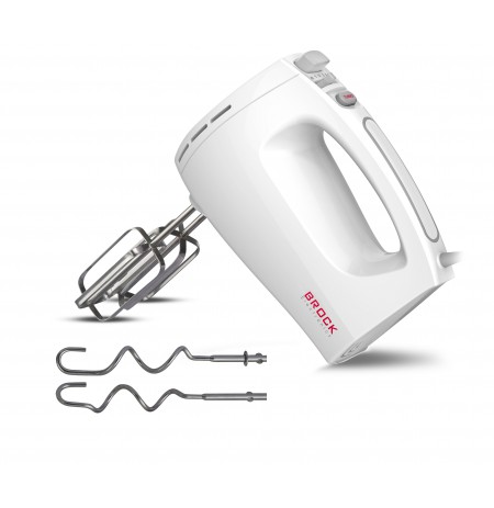 Brock HM 3001 WH Hand Mixer 300W, White