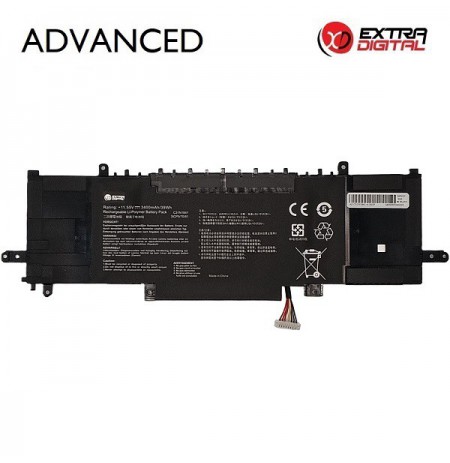 Nešiojamo kompiuterio baterija ASUS C31N1841, 3400mAh, Extra Digital Advanced