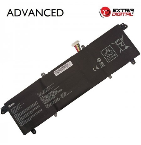 Nešiojamo kompiuterio baterija ASUS C31N1821, 4210mAh, Extra Digital Advanced
