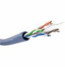 Goobay | CAT 6A Network Cable, U/UTP, 50 m | 96092 | S/FTP | Blue
