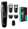 Braun Trimmer | 6-in-1 Style Kit 3 MGK3410 | Cordless | Number of length steps 13 | Black