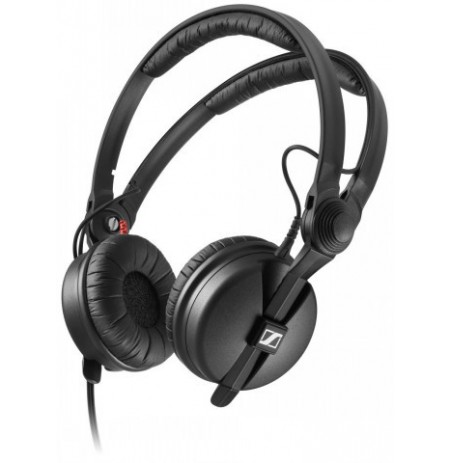 SENNHEISER HD 25, DYNAMIC HEADPHONES, 70 ?, CLOSED, SUPRA-AURAL, ADJUSTABLE HEADBAND, STEEL CORE CABLE, SINGLE-SIDED, 1.5M LONG,