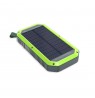 RealPower Powerbank PB-10000 Solar  black        10.000mAh