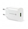 Charger 1x USB Quick Charge 3.0 18W white