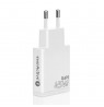 Charger GaN 2x USB-C Quick Charge 3.0 45W PD white