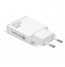 Charger GaN 1x USB-C, 1x USB Quick Charge 3.0 45W PD white