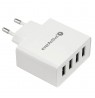 Charger 4 x USB 5A white