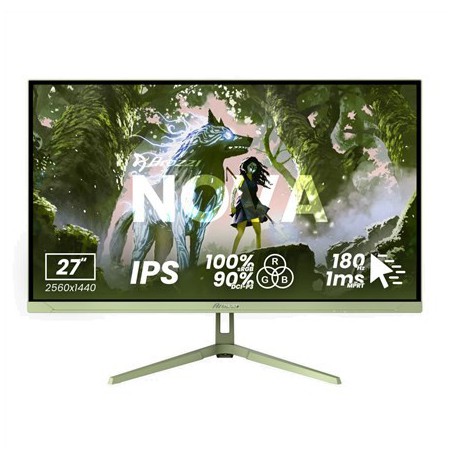 Arozzi | Nova | 27 " | IPS | QHD | 16:9 | 260 Hz | 1 ms | 2560 x 1440 pixels | 350 cd/m2 | HDMI ports quantity 2 | Forest Green