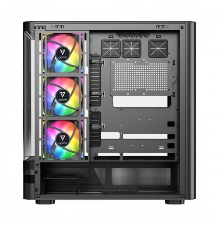 MODECOM Volcano Volcano AQ100 ARGB Midi Black