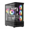 MODECOM Volcano Volcano AQ100 ARGB Midi Black