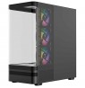 MODECOM Volcano Volcano AQ100 ARGB Midi Black