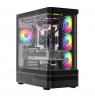 MODECOM Volcano Volcano AQ100 ARGB Midi Black
