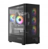 MODECOM Volcano Volcano AQ300 ARGB Midi Black