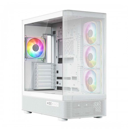 MODECOM Volcano Volcano AQ300 ARGB Midi White