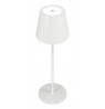 RealPower LED-Tischlampe dimmbar kalt/warm mit Akku,weiss