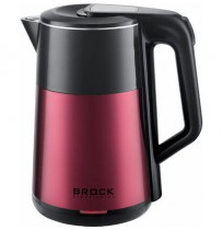 Brock WK 5520 RD Kettle With 360 Degree Base 1,8L 1500W Black/Red