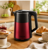 Brock WK 5520 RD Kettle With 360 Degree Base 1,8L 1500W Black/Red