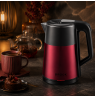 Brock WK 5520 RD Kettle With 360 Degree Base 1,8L 1500W Black/Red