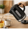 Brock WK 9904 BK Kettle With 360 Degree Base 1,7L 2200W Black/Steel