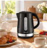 Brock WK 9904 BK Kettle With 360 Degree Base 1,7L 2200W Black/Steel