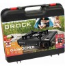 Brock PGS 001 BK Tourist Gas Stove, Enamel Surface, 2200W, Black